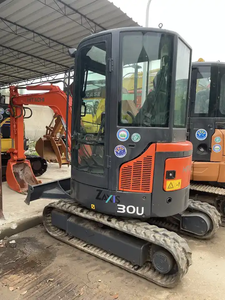 Excavadora usada japonesa HITACHI ZX30U original, maquinaria hidráulica de orugas de segunda mano, excavadora EX60 ZX35U ZX50 en buenas condiciones - Product Image 4