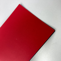 Polivinil klorida PVC kertas dilapisi kertas sentuh untuk pembatas buku dan penutup Notebook warna Morandi kain pengikat