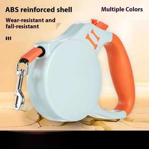 Guinzaglio automatico retrattile per cani da compagnia di colore rosa blu - Product Image 2