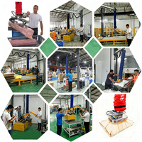 Nouvelle ventouse de levage industrielle JS de 100 kg, ergonomique, sans huile, avec tube d'aspiration, force d'aspiration de 3000 N, rotation à 360°, 1700 mm
