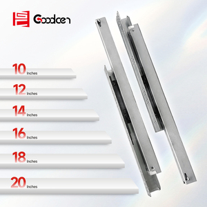 Goodcen Undermount Trượt Ngăn Kéo Kênh Đóng Mềm Ngăn Kéo Mỏng Hộp Trượt Nhà Bếp Hệ Thống Ngăn Kéo Mềm <span class=keywords><strong>Slide</strong></span> - Product Image 3