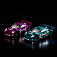 YT OEM pas cher RC dérive voiture néon nuit avec lumières LED PVC éclairage voiture 27MHZ USB batterie Rechargeable