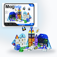Petits blocs magnétiques en boîte métallique, 3,75 cm, blocs magnétiques 3D, jouets éducatifs STEM pour enfants, tout-petits, garçons et filles