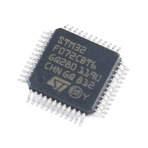 Hxc STM32F072CBT6วงจรรวมไมโครคอนโทรลเลอร์แบบ Cortex-M0แขน32บิตของแท้สำหรับระบบฝังตัว - Product Image 2