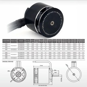 Brushless Motor 3532-32mm 3542-42mm 1850KV Metal Shaft for RC Vehicles - Product Image 3