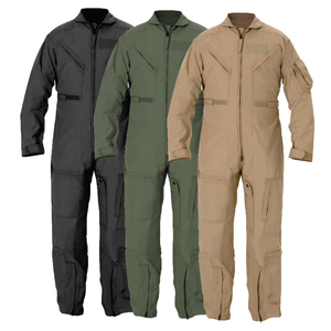 Traje de Vuelo de Piloto Ignífugo FR Cwu-27/P Nomex Verde Salvia - Product Image 4
