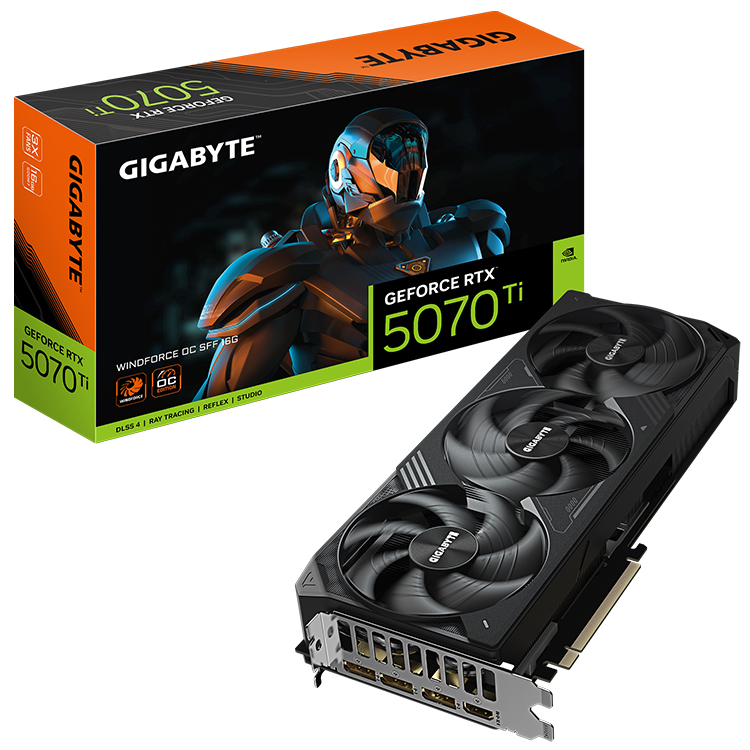 グラフィックボード・グラボ・ビデオカード GIGABYTE AORUSMASTER GEFORCE RTX 5070 Ti AORUS GeForce RTX™ 5070 Ti MASTER 16G Key Features