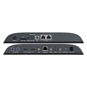 Novastar pemutar Multimedia, pemutar Multimedia Nova TB40 Wifi USB 4G Video dinding SDK 2 port Ethernet warna penuh