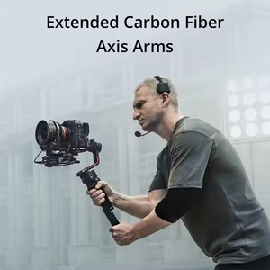 Estabilizador de cardán de 3 ejes RS 3 Pro con control remoto para cámaras de cine DSLR Canon/Nikon/Fujifilm/BMPCC - Product Image 3