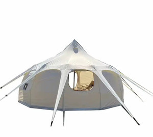 Tente Lotus de qualité commerciale - Tente de glamping Lotus haut de gamme pour les centres de villégiature et les événements, structure durable, résistante aux intempéries, personnalisable - Product Image 5