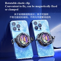 Refroidisseur de téléphone portable à semi-conducteurs Ice Cold FS03, radiateur 15W, refroidissement puissant, clip magnétique et rotatif, éclairage silencieux et coloré