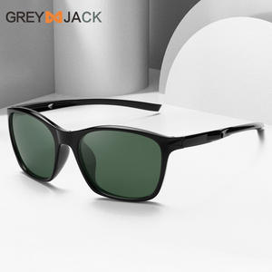 Lunettes de soleil sport polarisées Grey Jack, monture TR90, verres TAC, protection UV400 pour le cyclisme, la pêche, la conduite et les activités de plein air - Product Image 1