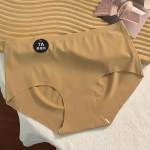 Culottes respirantes personnalisées, taille plus, culottes pour femmes, <span class=keywords><strong>culotte</strong></span> mi-sans couture, <span class=keywords><strong>culotte</strong></span> en soie 7a pour femmes - Product Image 4