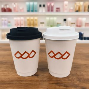 Gobelet en papier à double paroi imprimé sur mesure, jetable, 8oz 10oz 12oz 16oz, gobelet en papier pour café à emporter - Product Image 5
