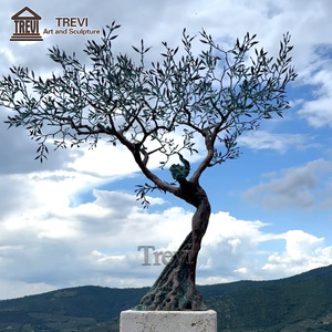 TREVI Tijdloze Moderne Kunst Gegoten Bronzen Levenboom Sculptuur Beroemd voor Buitenpark Verkoop - Product Image 3