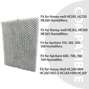Filtre de remplacement pour <span class=keywords><strong>humidificateur</strong></span> HC26A1008 pour humidificateurs <span class=keywords><strong>Honeywell</strong></span> HE360 HE-360 HE200A HE260A - Product Image 4