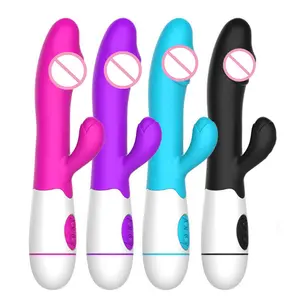 Mainan seks wanita silikon pribadi terlaris USB baterai Vibrator pemijat Dildo Vibrator buatan orgasme Vagina wanita