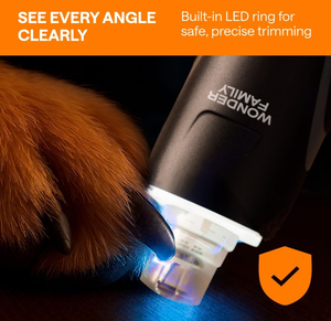 Smerigliatrice per Unghie per Animali Domestici Ricaricabile OEM, <span class=keywords><strong>Best</strong></span> Seller su Piattaforme USA, Fino a 6 Velocità, 360° °   Luce LED per Gatti di Taglia Media e Piccola, Silenziosa - Product Image 4