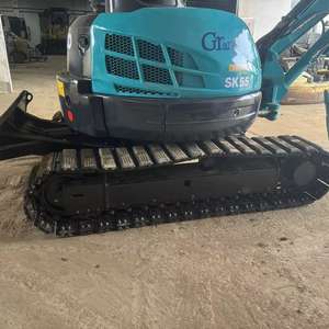 Vente flash : Excavatrice Kobelco SK55 6 tonnes, équipement de construction de haute qualité, boîte de vitesses et pompe d'origine japonaise Kawasaki, prix bas, pièce principale - Product Image 4