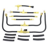 Manomètre universel de haute qualité pour automobile, jauge de luxe, testeur de pression de la pompe à injection de carburant du moteur
