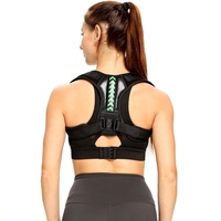 Ceinture correctrice de Posture ajustable pour le dos, soutien de la clavicule et de la colonne vertébrale remodelez votre corps, le bureau, le haut du dos et le cou