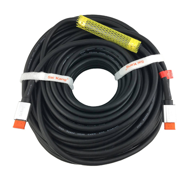 SaiKang Free Hot Video &audio hdmi Cable Support 4k Copper Conductor 100m 200m 300m 24 26 28 Awg Bulk HDMI Cable RollHDTV