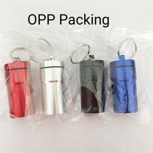 Botellas Pequeñas de Aluminio Multicolores, Estuche para Pastillas de Viaje, Porta Pastillas Diario con Llavero Personalizado - Product Image 6