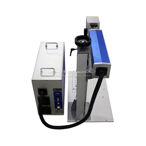 เครื่องมาร์คกิ้งโลหะด้วยเลเซอร์ไฟเบอร์ออปติกแบบแยกส่วน 20W 30W 50W ใช้สำหรับการแกะสลักอะลูมิเนียม ทอง เงิน ทองเหลือง - Product Image 5