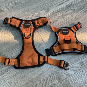 Harness Anjing Custom Grosir Laris Manis, Dapat Disesuaikan, Bahan Oxford Tahan Lama untuk Anjing Luar Ruangan - Product Image 4
