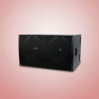Haut-parleur stéréo passif professionnel étanche AG PI218 6400W Impédance 4 ohms Sensibilité 106 dB