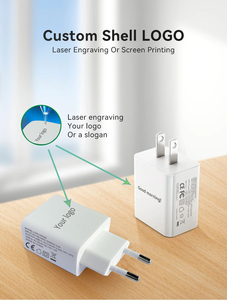 Tùy Chỉnh Nhanh Chóng Sạc Thông Minh USB Tường Adapter Cho Điện Thoại Di Động Máy Tính Xách Tay Pd 15W ABS Chất Liệu Plug-Trong Kết Nối Thiết Kế Ban Đầu - Product Image 3