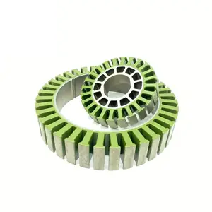 Green Coating Dc Brushless Motor Stator Rotor Stamping Auto Motor Stator Motor Core