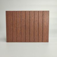Revêtement de terrasse en bambou neutre en carbone de 25mm x 140mm Surface antidérapante rainurée Utilisation durable avec technologie exclusive