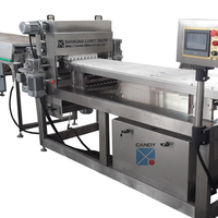 Machine automatique de fabrication de barres de chocolat à la noix de coco Machine de découpe de barres alimentaires Ligne de production de bonbons à la gelée Usine