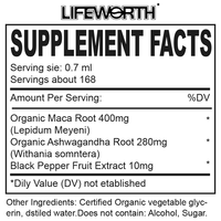 Lifeworth Cordyceps Male Healthcare Oyster Extract Liquid Améliorer l'endurance Anti Fatigue Hommes Oyster Maca Oral Liquid