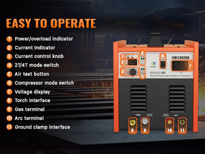 Stock US HITBOX <span class=keywords><strong>50</strong></span> Amp Pompe à air intégrée Portable HBC8000II <span class=keywords><strong>Plasma</strong></span> <span class=keywords><strong>Cutter</strong></span> avec compresseur d'air silencieux Soudeuse Portable - Product Image 5