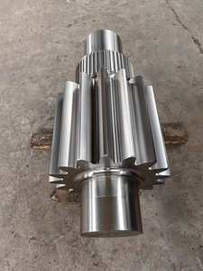 Eje de engranaje de acero inoxidable para maquinaria pesada Eje de entrada/salida de alta velocidad de rotación para industrias de construcción - Product Image 5