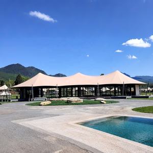 <span class=keywords><strong>Tente</strong></span> écologique pour les cuisines modernes de glamping et les zones de restauration <span class=keywords><strong>Tente</strong></span> d'hôtel pour la réception et les activités sociales dans les camps forestiers - Product Image 1