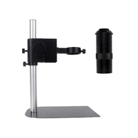 Microscope numérique vidéo VGA 13MP caméra Microscope USB pour souder 130X Zoom C monture lentille Base en métal
