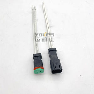 ปลั๊กซ็อกเก็ตหัวต่อตัวเมียสำหรับ2PIN ยานยนต์ชิ้นส่วนรถขุด <span class=keywords><strong>DT04</strong></span>-<span class=keywords><strong>2P</strong></span>-<span class=keywords><strong>CE03</strong></span> DT06-2S-CE05 - Product Image 1