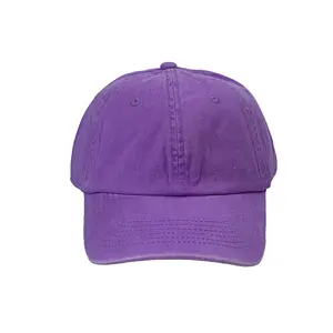 Snap back baseball cap Fashion sports hat manufacture custom denim baseball cap 100% cotton wash Sport caps for women