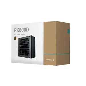 (DEEPCOOL) seri PK800D diberi peringkat 800 watt suplai daya komputer 80 PLUS sertifikasi tembaga output langsung ATX