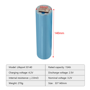 33140 32135磷酸铁锂电池15ah 3.2v太阳能系统33140电池Gotion lifepo4圆柱形电池 - Product Image 2