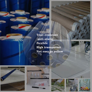 بيع المصنع المباشر لفيلم PVC ناعم فائق الشفافية، يدعم طباعة الشعار المخصص، مناسب للتغليف وحصائر أرضيات PVC - Product Image 6