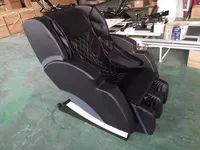 Chaise de massage distributrice de centre commercial avec lecteur de carte de crédit, accepteur de billets, boîte à monnaie, fonctionnement à pièces, usage commercial