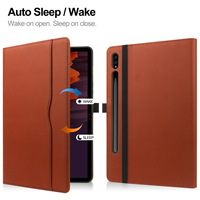 Étui de protection multi-angles pour tablette professionnelle avec support avant sécurisé pour voiture, compatible Tab S7 11 pouces T870