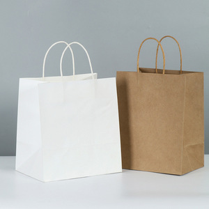Sacs à lunch en papier kraft, emballage alimentaire écologique, sacs à emporter - Product Image 1