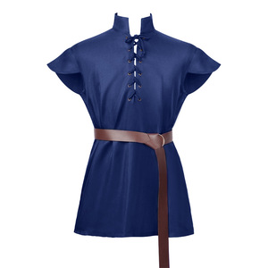 Disfraz <span class=keywords><strong>de</strong></span> pirata nórdico Vintage Medieval para hombre, blusa <span class=keywords><strong>de</strong></span> <span class=keywords><strong>caballero</strong></span> Vikingo, cinturón para festivales renacentistas <span class=keywords><strong>de</strong></span> películas <span class=keywords><strong>de</strong></span> TV - Product Image 3