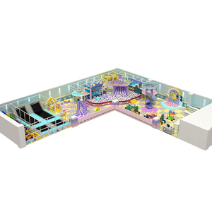 Équipement de terrain de jeux intérieur pour centre commercial, labyrinthe, trampoline, grand terrain de jeux pour enfants - Product Image 1