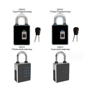 מנעול אלקטרוני חכם עם מפתח, בעל אבטחה גבוהה, עמיד למים בתקן IP65, עם קוד דיגיטלי, כרטיס NFC ואפליקציית TT. - Product Image 4